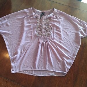 bellatrix plum detailed blouse
